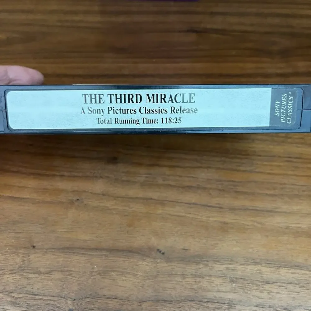 The Third Miracle VHS 1999 FYC Promo Awards Screener Ed Harris & Anne Heche Sony